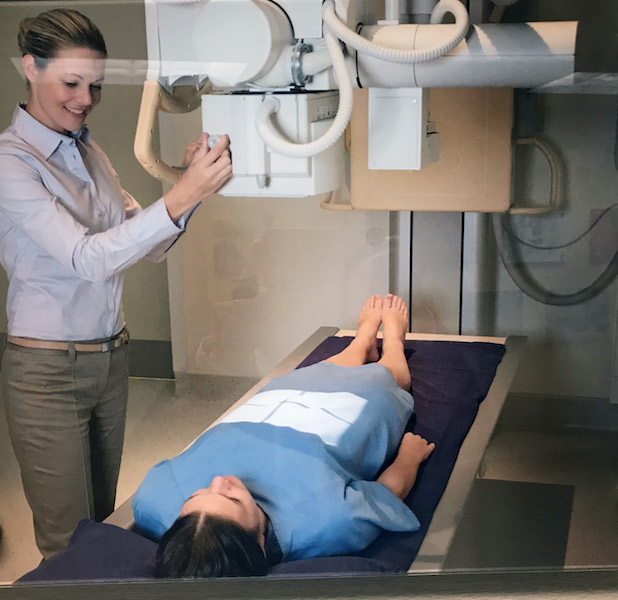 Image showing happy radiographer, why radiography is a great career